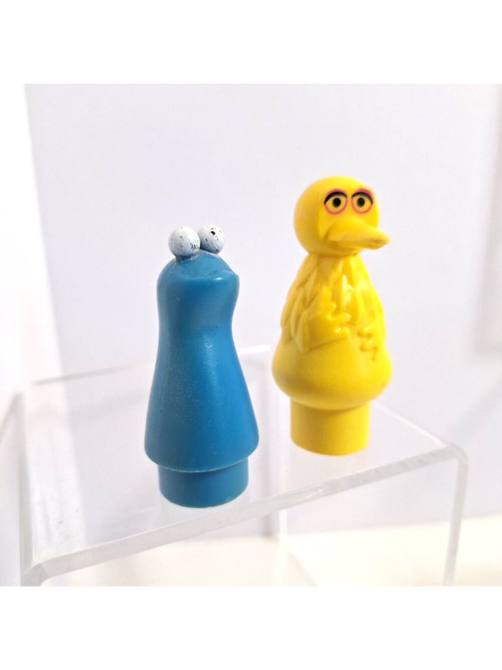 Little People Sesame Street Big Bird Cookie Monster Fisher Price Vintage Lot - Picture 3 of 9